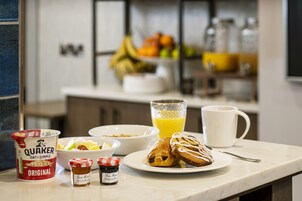 Daily continental breakfast for a fee
