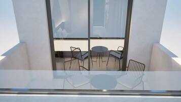 Chambre Deluxe double, vue sur la mer (Renovated) | Coffre-fort, accès au Wi-Fi (inclus), literie fournie