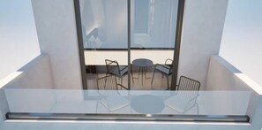 Deluxe Double Room, Sea View (Renovated) | In-room safe, free WiFi, bed sheets - Ano Kampos Hotel (Rhodes)