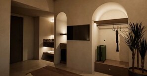 Superior Double Room (Renovated) | In-room safe, free WiFi, bed sheets - Ano Kampos Hotel (Rhodes)