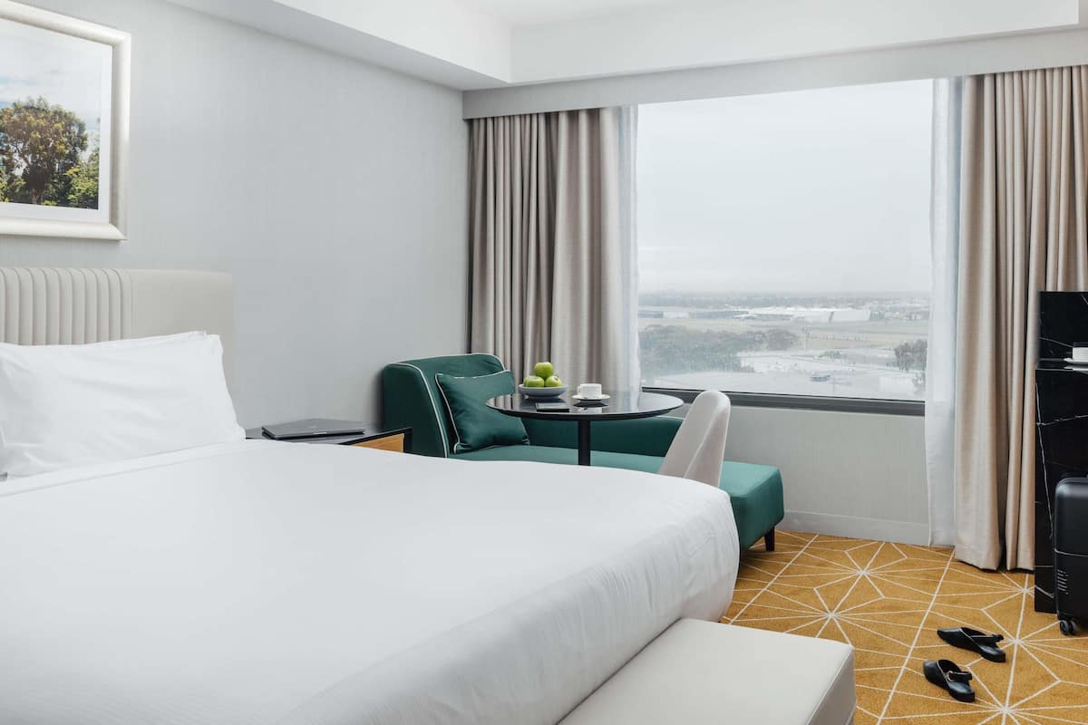 Estúdio premium, 1 cama King | Frigobar, cofres nos quartos, escrivaninha, cortinas blackout