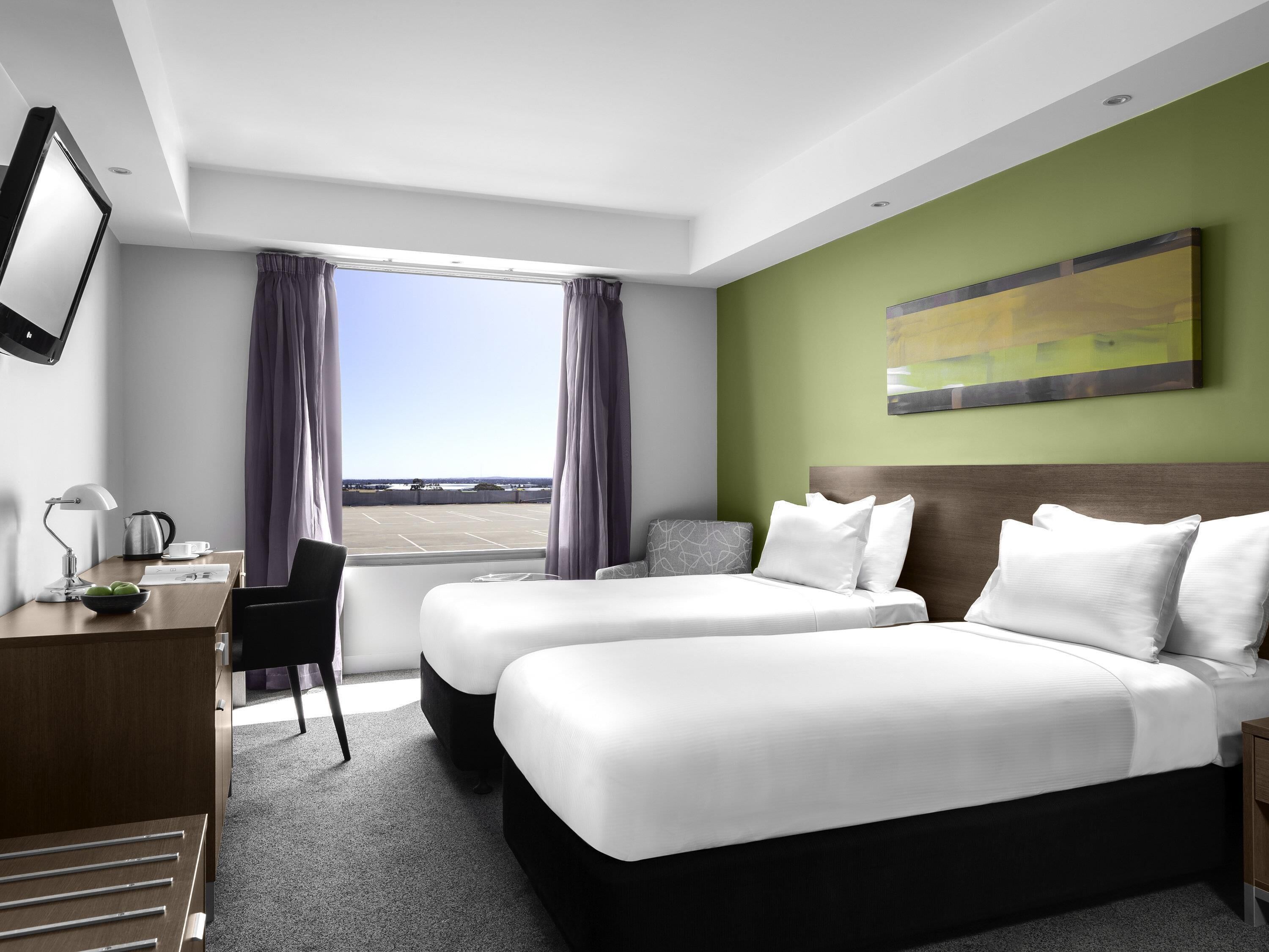 Minibar, in-room safe, desk, blackout curtains