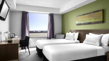 Minibar, in-room safe, desk, blackout curtains