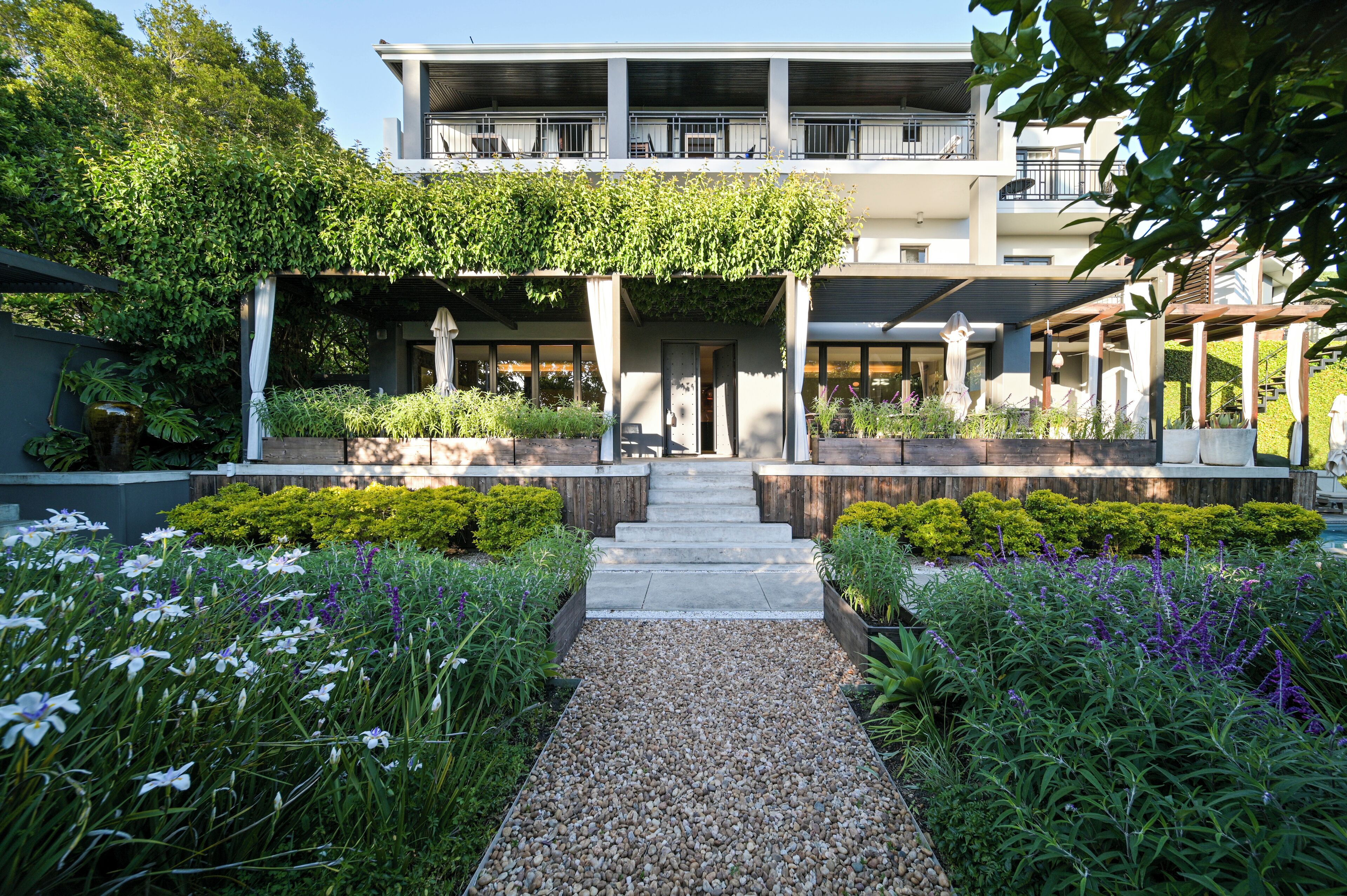 Façade de l’hébergement