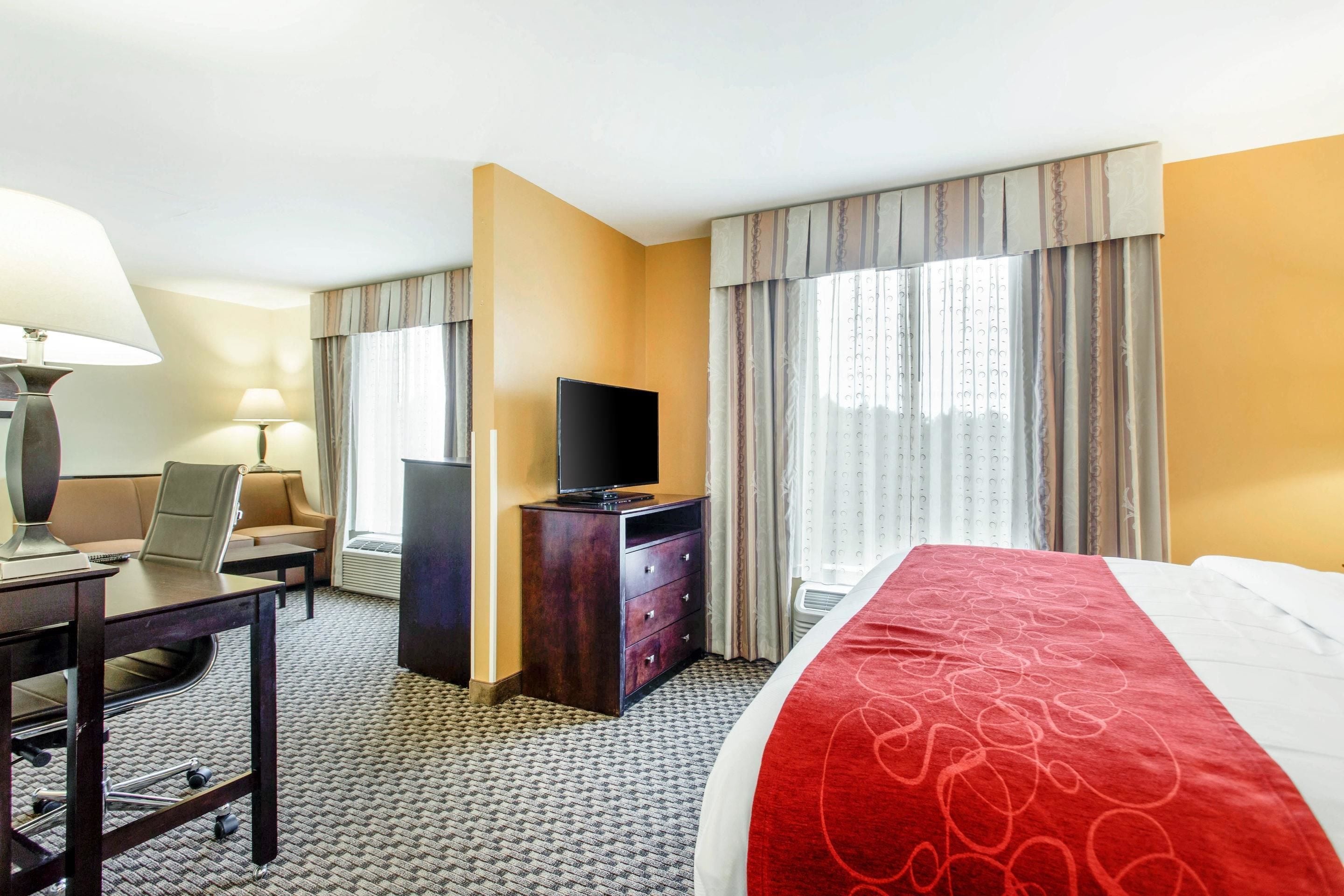 premium bedding, pillow-top beds, individually decorated