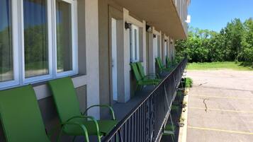 Standard Room, 2 Queen Beds, Non Smoking | Balcony