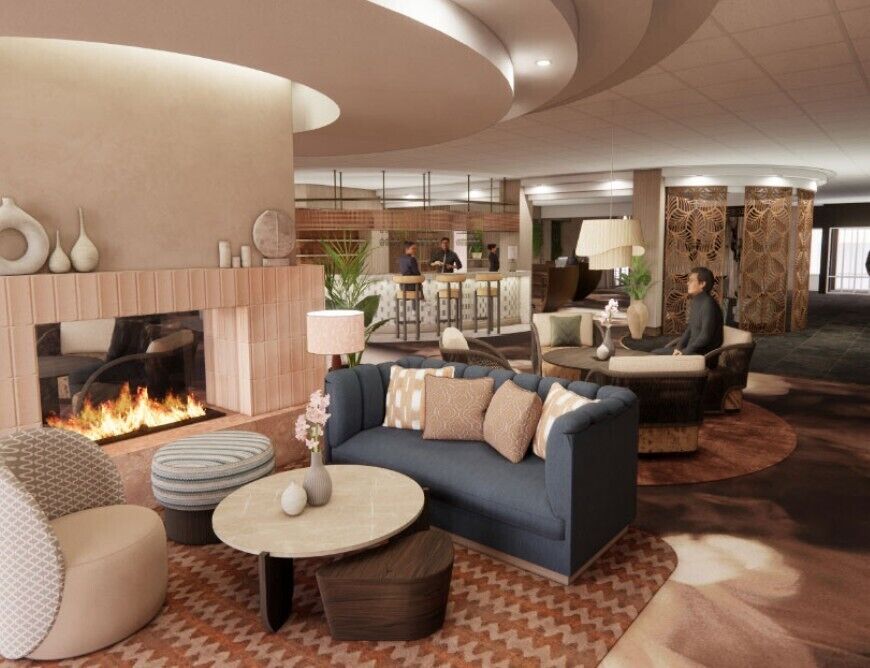 Sitzecke in der Lobby