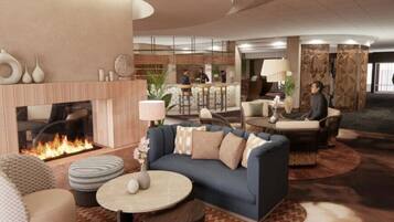 Sitzecke in der Lobby