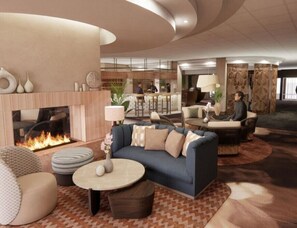 Lobby sitting area - Strand Öland (Borgholm)