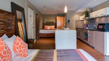 Premium bedding, individually decorated, individually furnished