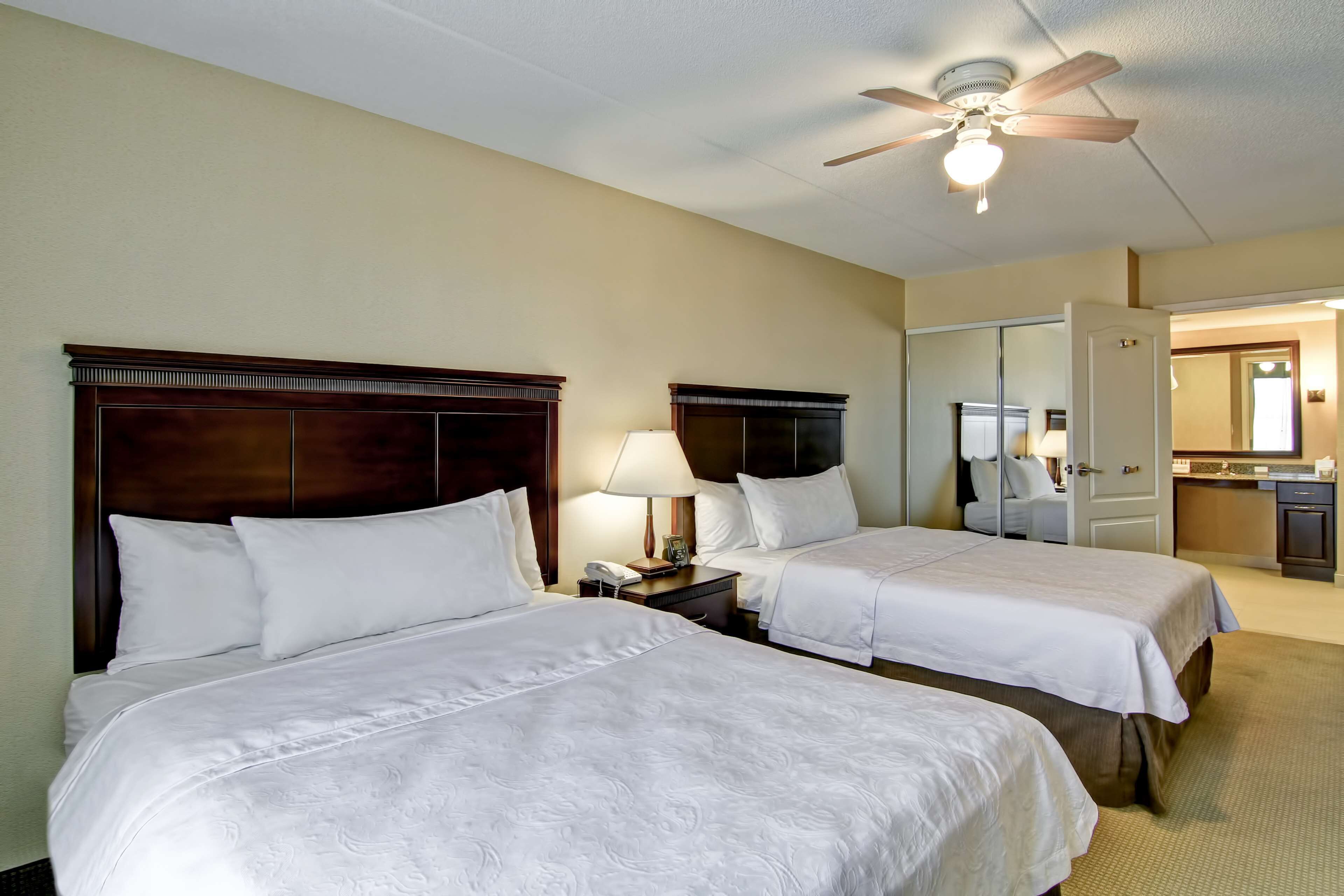 suite, 2 queen beds, accessible | in-room safe, desk, internet, bed sheets