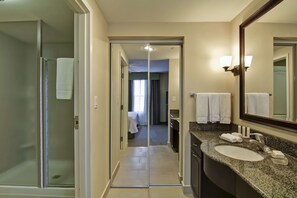 Regadera en el baño