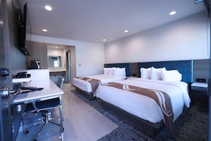 1 chambre, literie de qualité supérieure, surmatelas