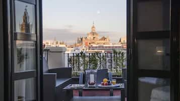 Chambre Double, terrasse | Balcon