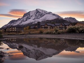 Fassade der Unterkunft