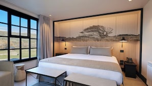 1 kamar tidur, seprai premium, brankas, dan tirai kedap cahaya