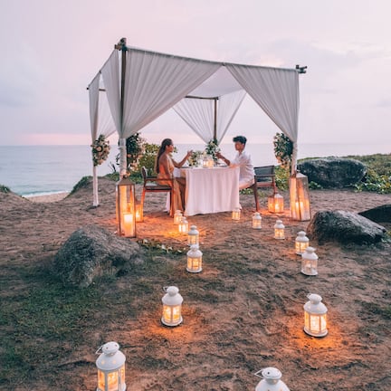 Uitzicht vanuit accommodatie