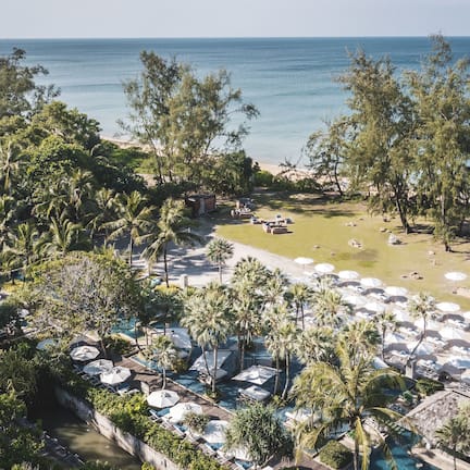 Voorkant van accommodatie