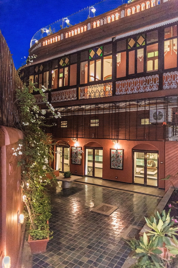 Courtyard view