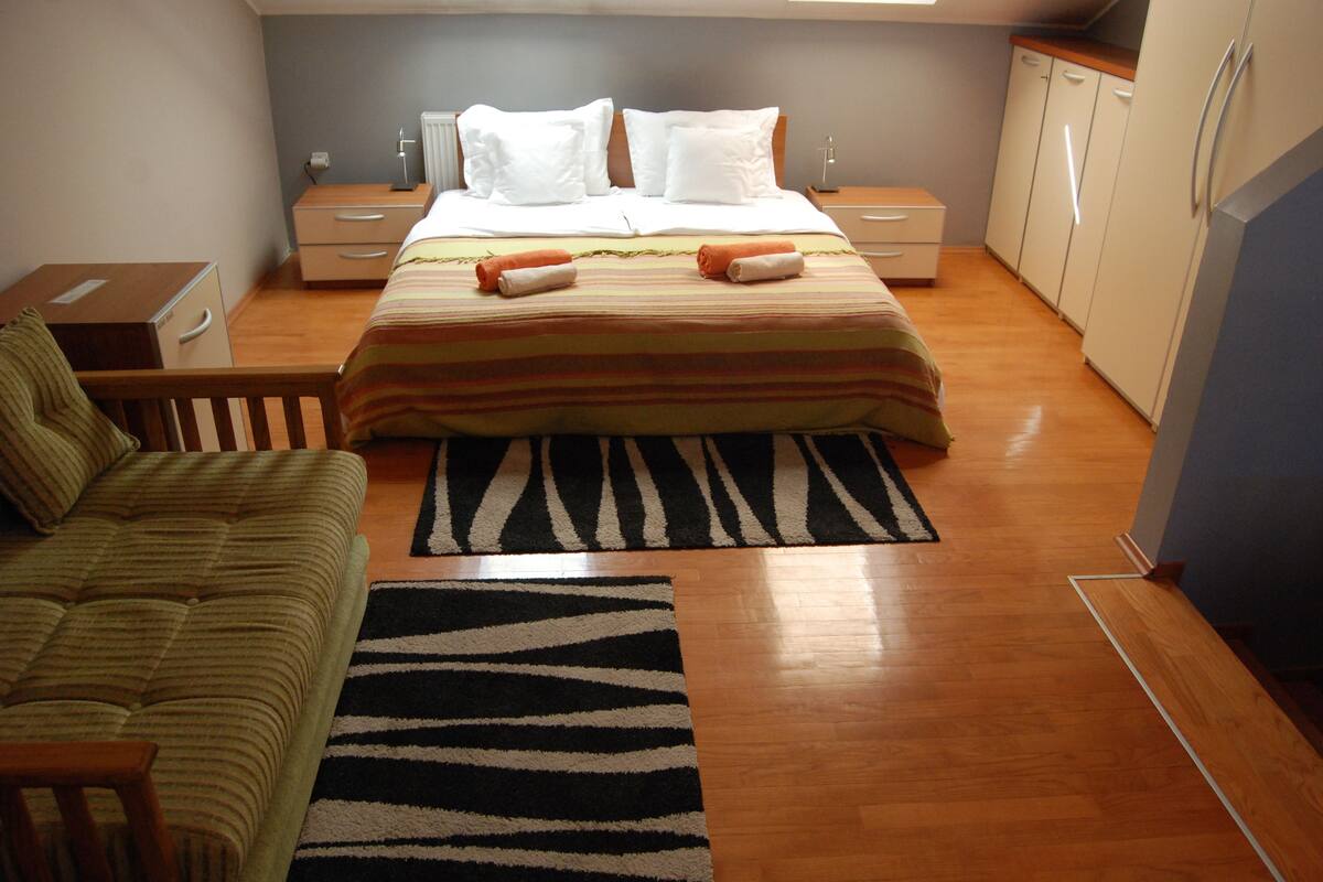 Suíte | Camas com colchões pillow-top, frigobar, cofres nos quartos