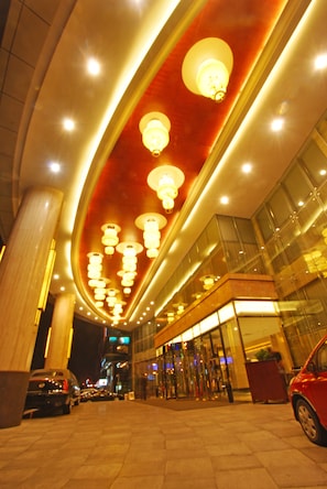 Entrée de l’hébergement