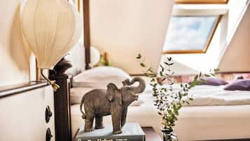 Premium-Doppelzimmer | Allergikerbettwaren, Pillowtop-Betten, Minibar, Zimmersafe