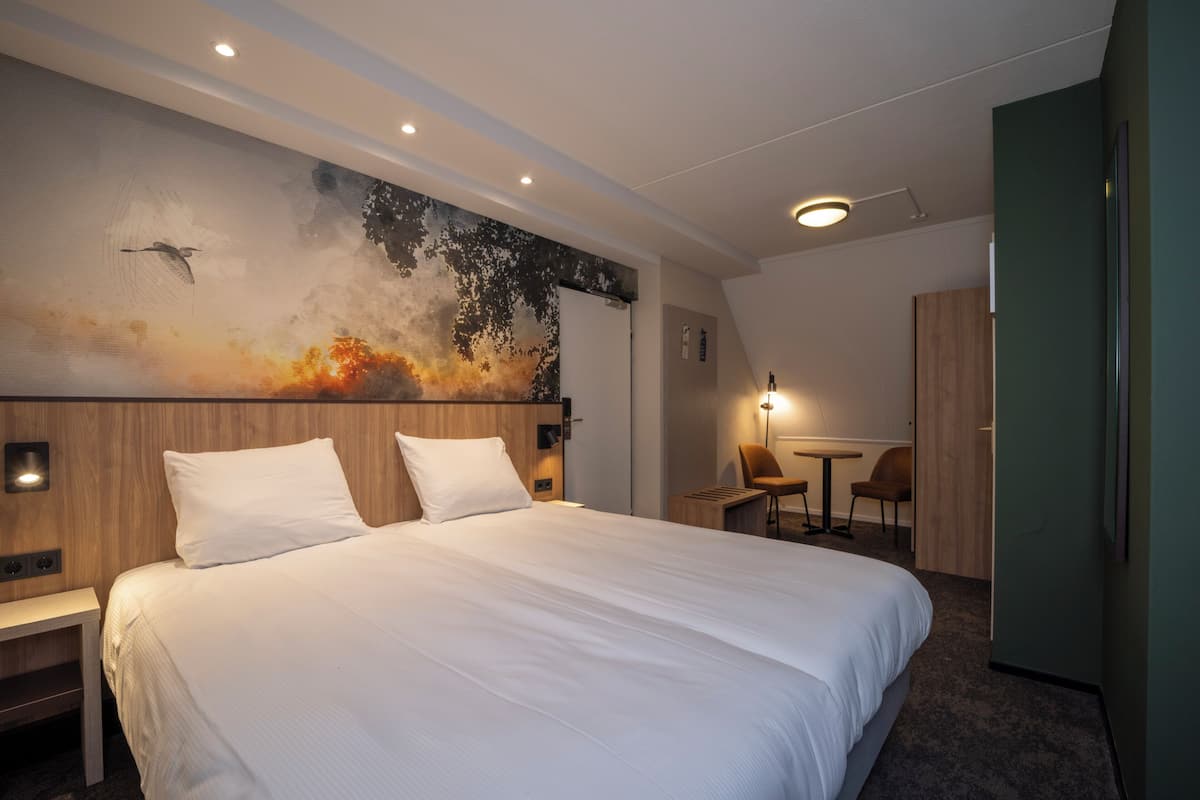 Deluxe Double Room (with Shower) | In-room safe, desk, blackout drapes, iron/ironing board (on request)