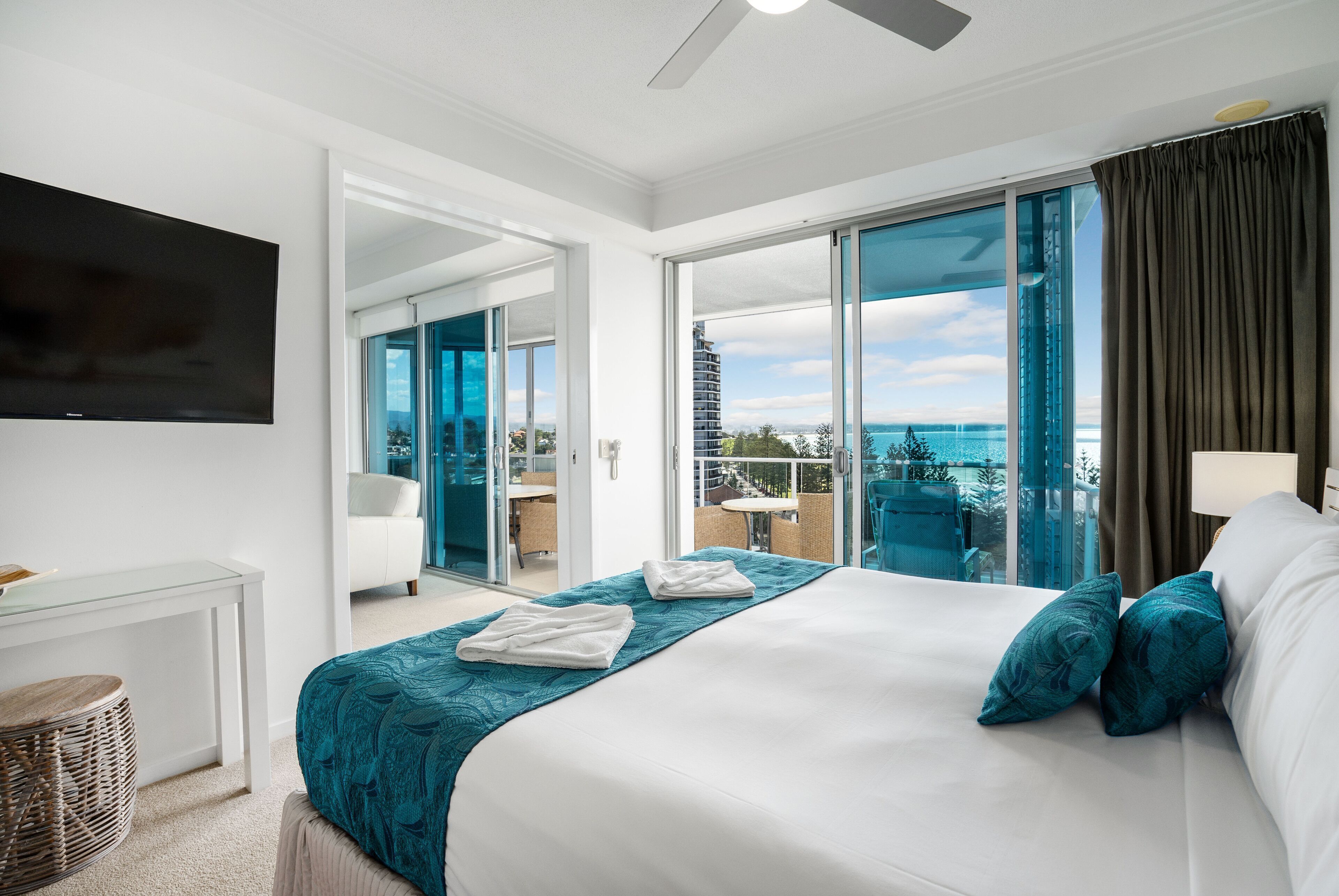 Individually decorated, individually furnished, iron/ironing board