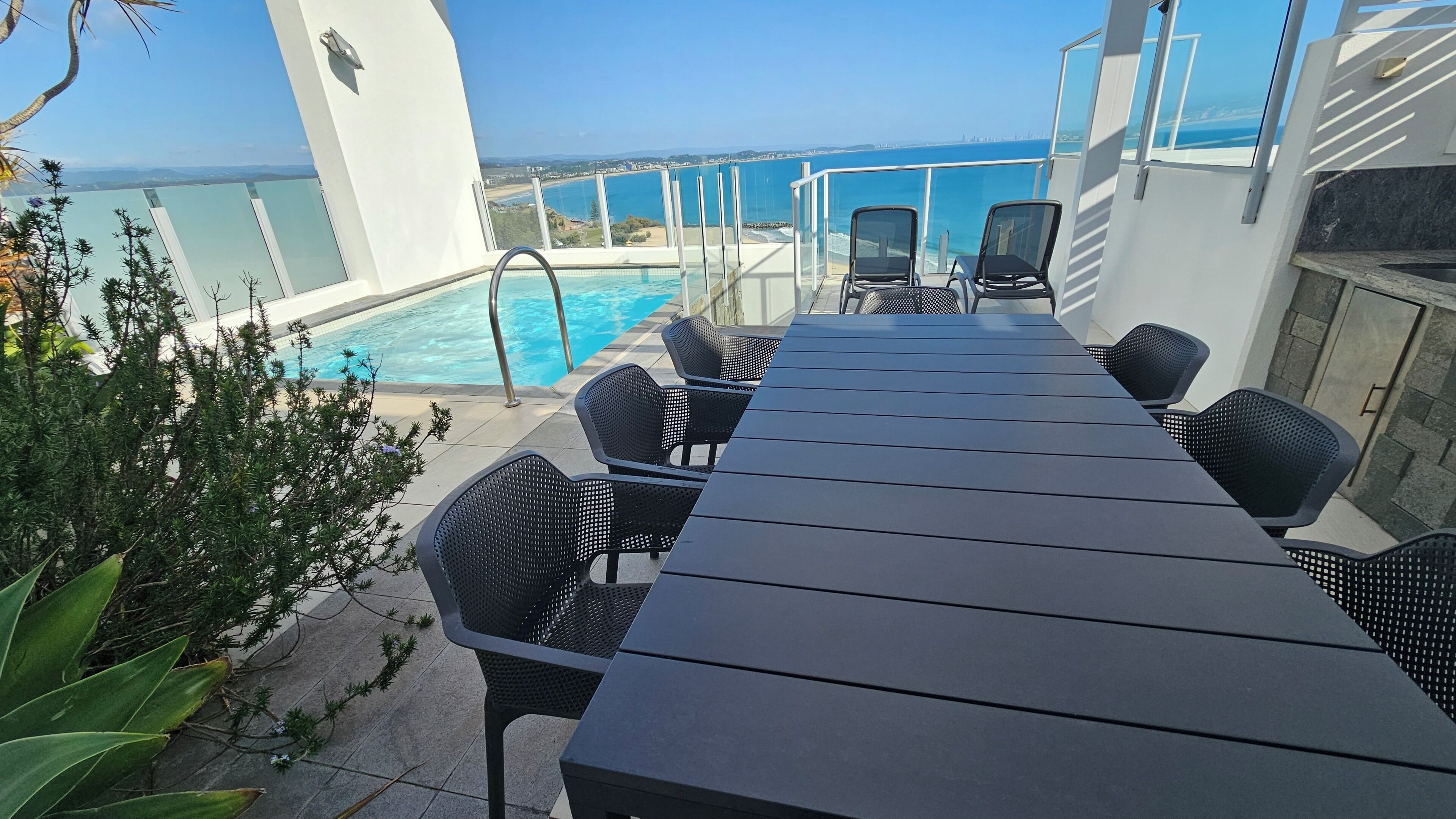 Penthouse, 3 phòng ngủ | Hiên