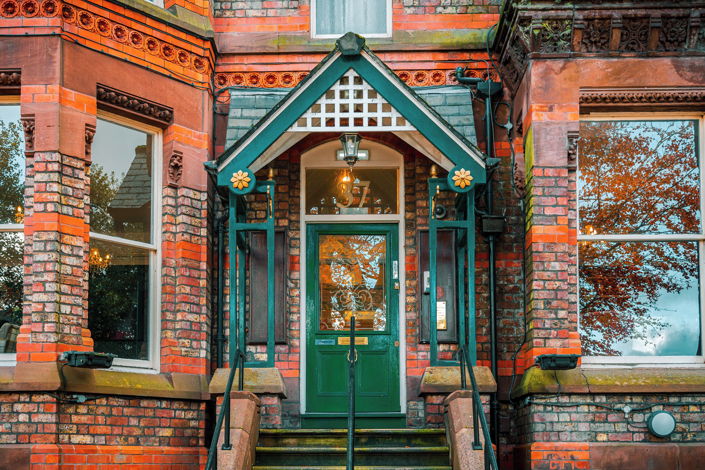 Façade de l’hébergement