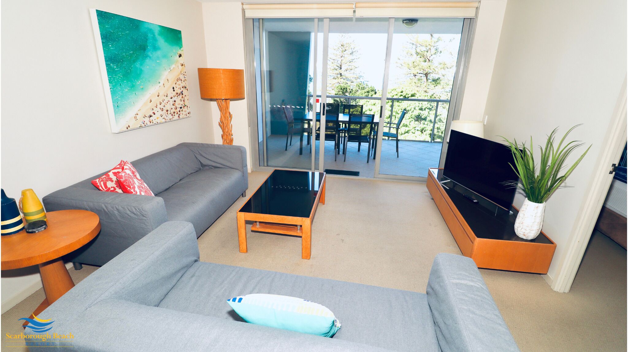 Departamento, 2 habitaciones, vista al océano, frente al mar | Área de sala de estar | Libros 