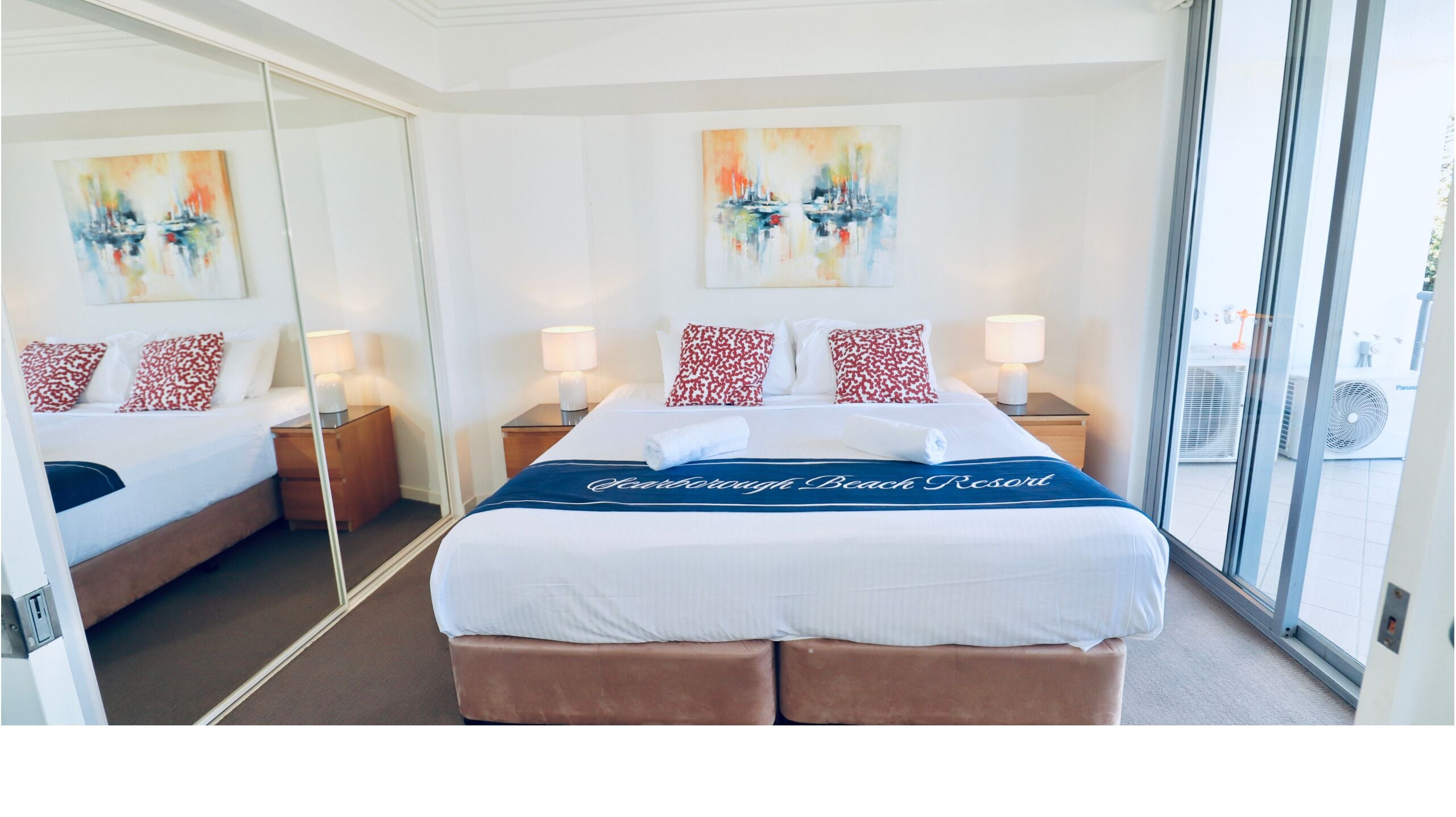 Individually decorated, individually furnished, desk, laptop workspace