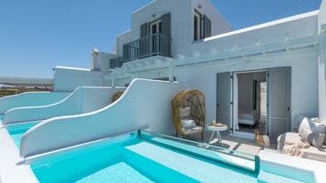 Ocean View Junior Suite Heated Private Infinity Pool with Glass Wall | Piscina particular