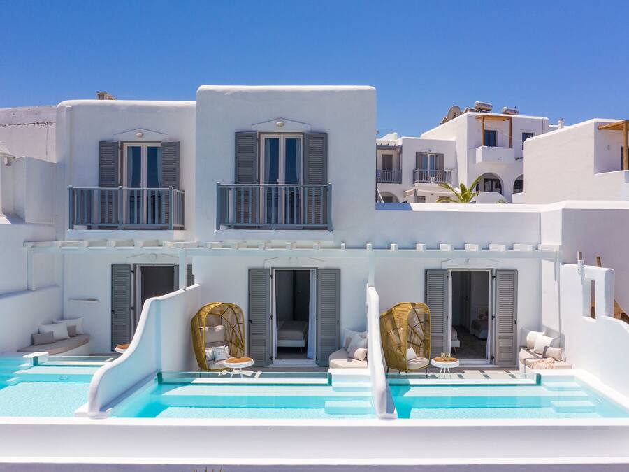 Ocean View Junior Suite Heated Private Infinity Pool with Glass Wall | Piscina privada