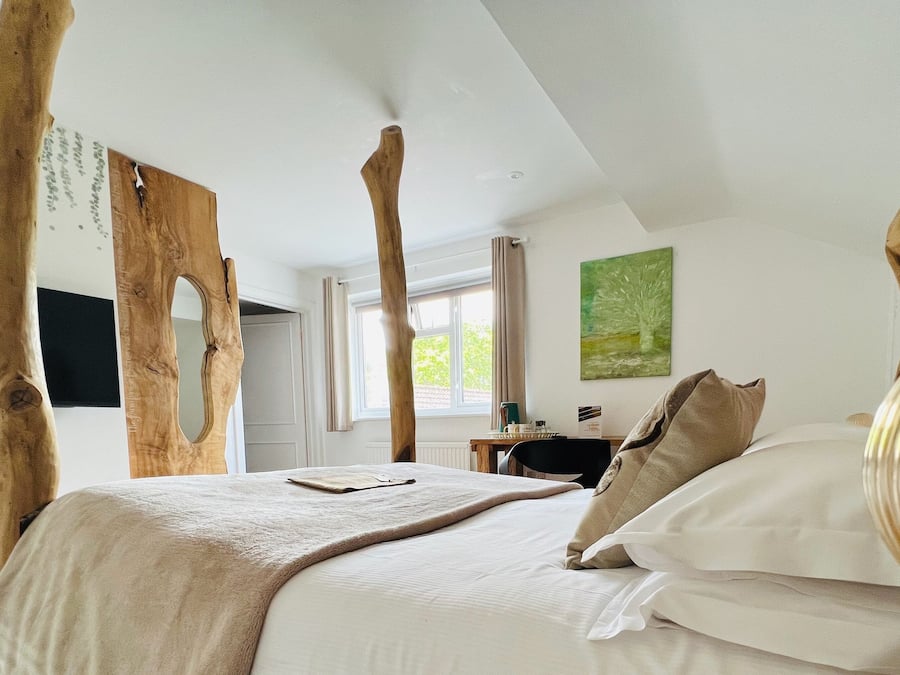 Double Room (Rhinefield - Four Poster Bed) | In-room safe, individually decorated, desk, iron/ironing board