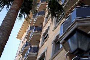 Voorkant van accommodatie