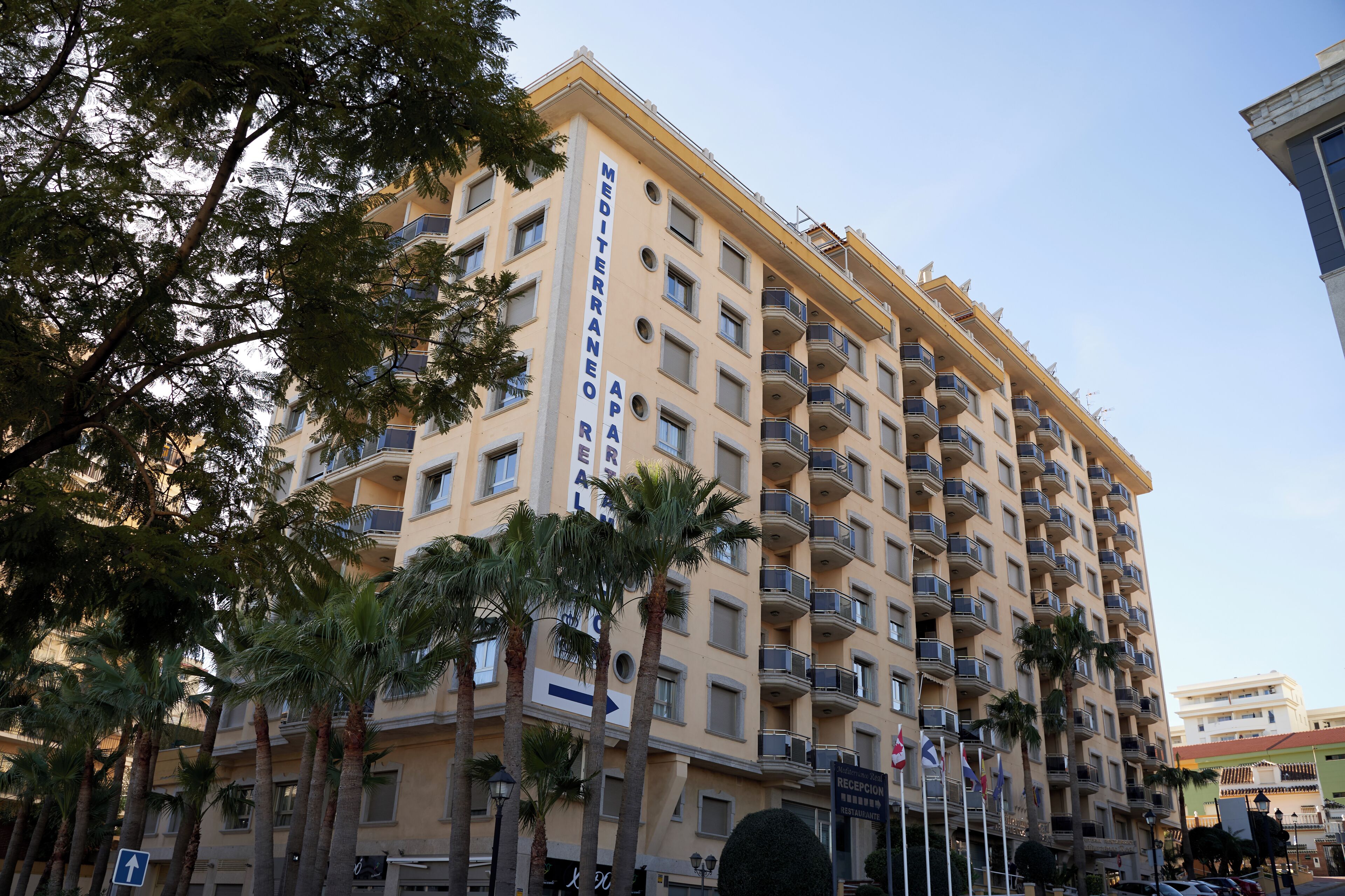 Fachada de la propiedad
