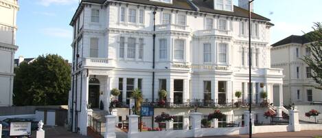 Fassade der Unterkunft