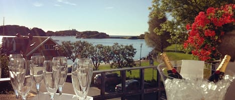 Utsikt fra overnattingsstedet