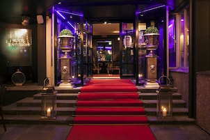 Entrada de la propiedad