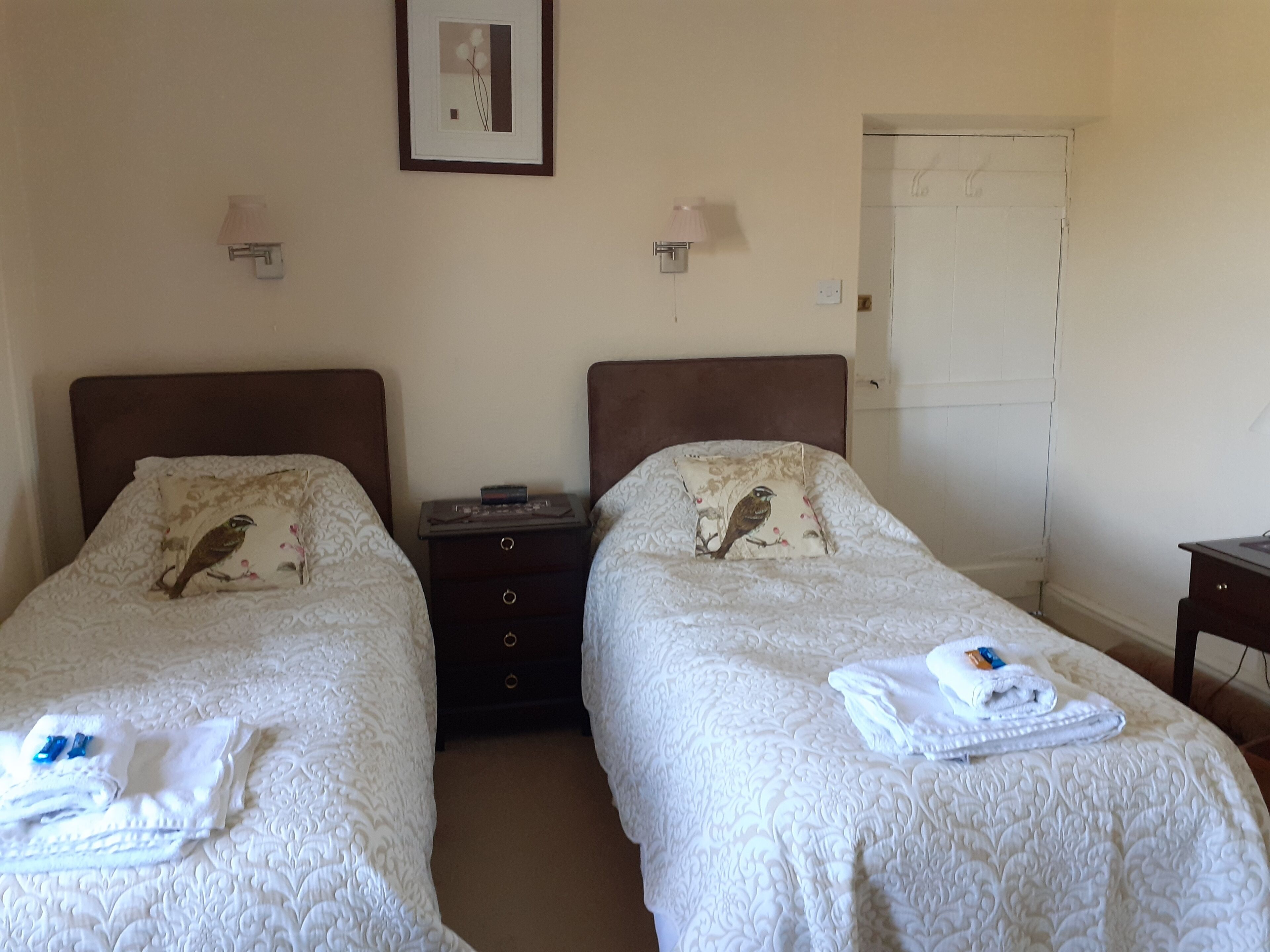 Chambre avec lits jumeaux