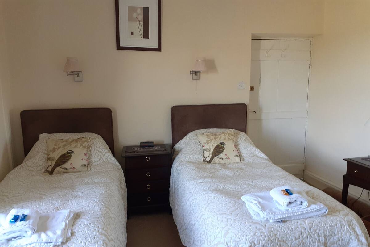 Chambre avec lits jumeaux