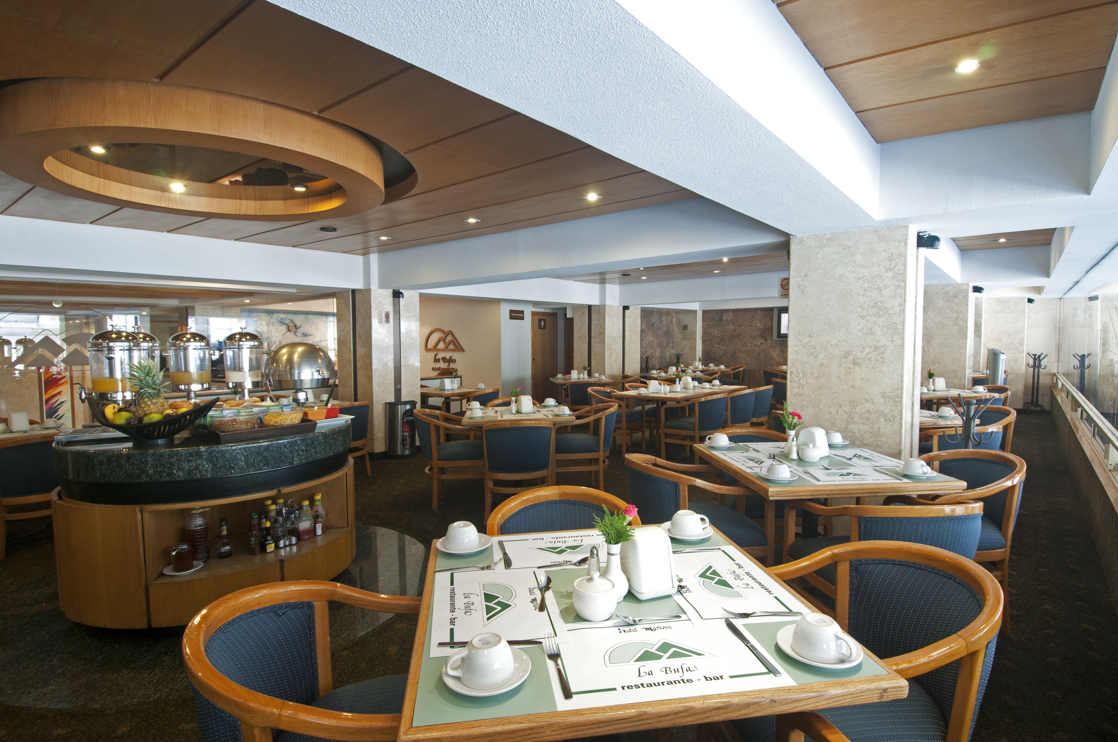 breakfast, lunch and dinner served