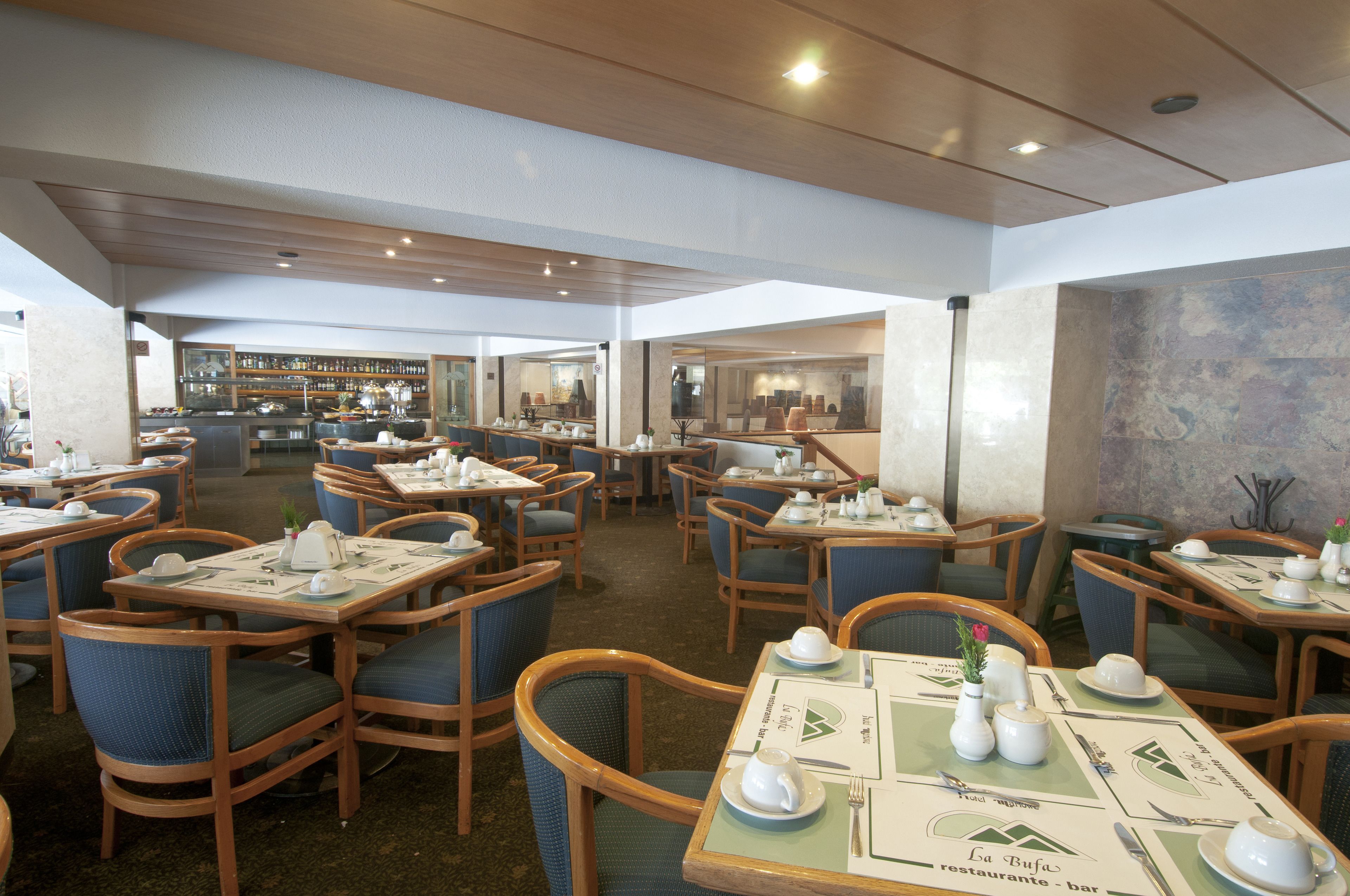 breakfast, lunch and dinner served