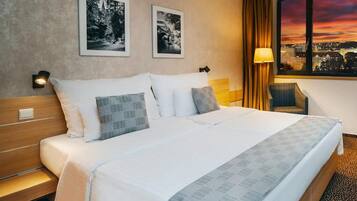 Economy-Zimmer | Allergikerbettwaren, Minibar, Zimmersafe, Schreibtisch