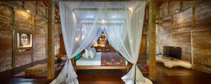 Villa, 2 Bedrooms (The Joglo) | In-room safe, desk, rollaway beds, free WiFi
