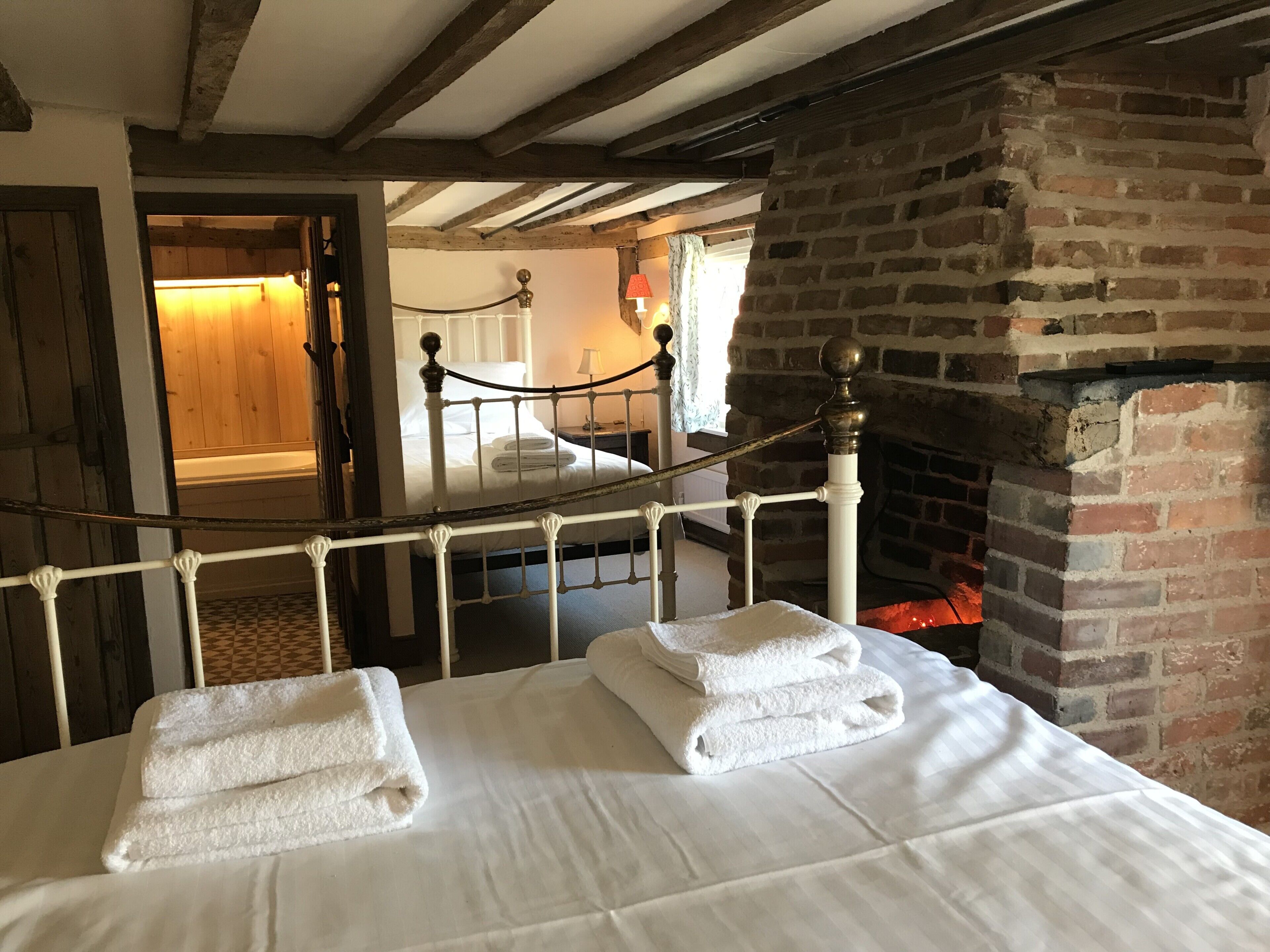 Tremannsrom, badekar (Room 1) | Sengetøy i egyptisk bomull og sengetøy av topp kvalitet