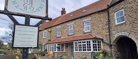 Façade de l’hébergement