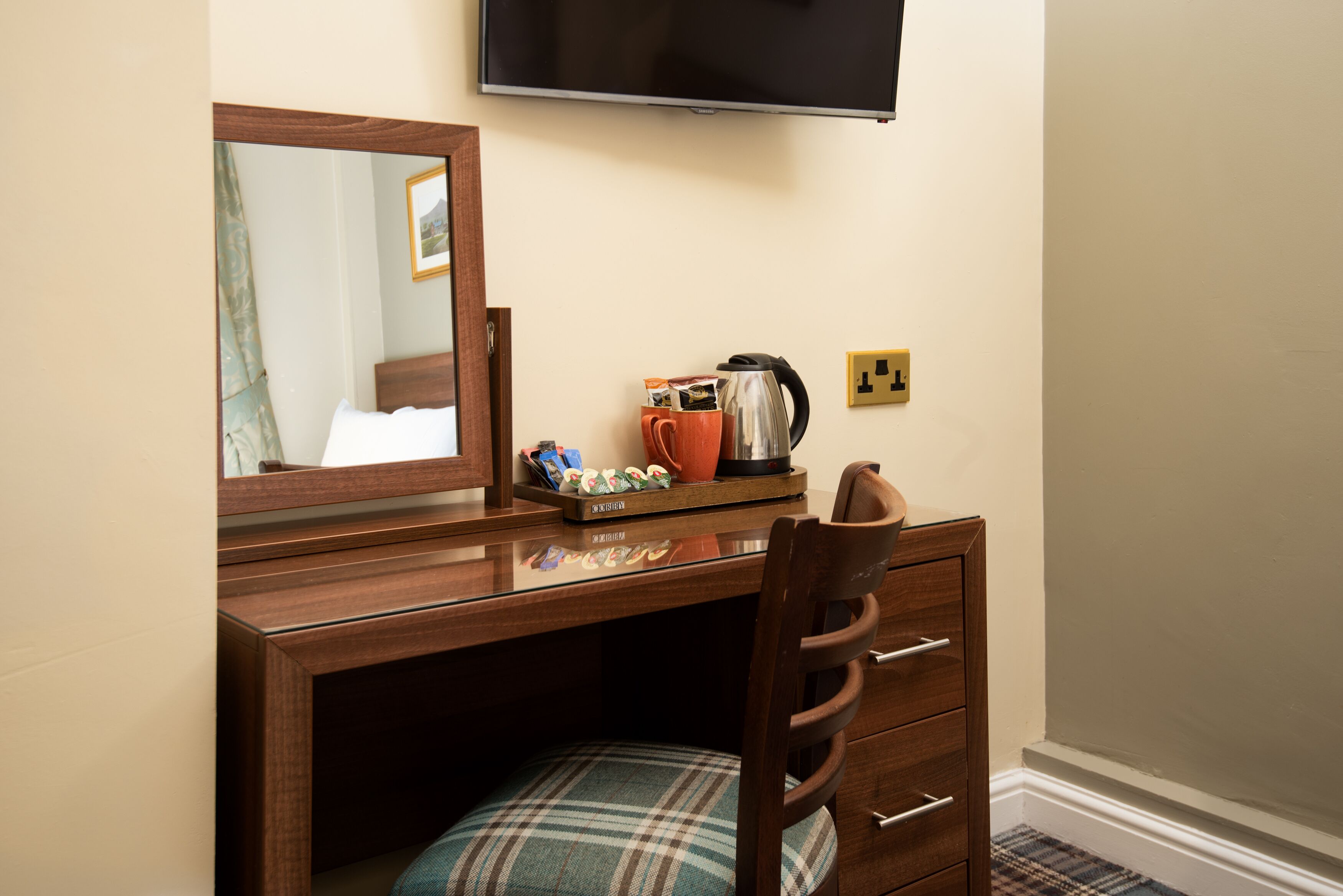 Desk, iron/ironing board, free WiFi, bed sheets