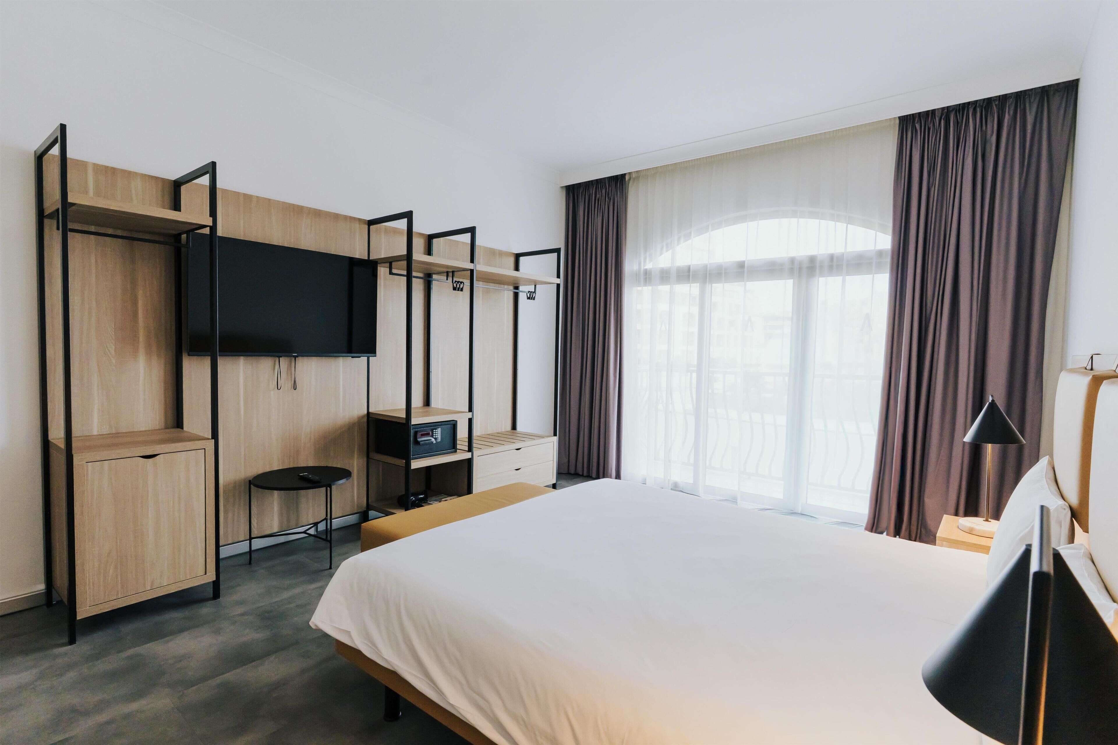 Minibar, in-room safe, desk, blackout drapes